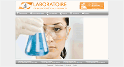 Desktop Screenshot of labomonaco.com