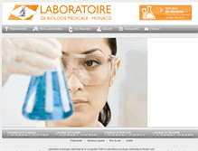 Tablet Screenshot of labomonaco.com
